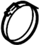 View Clamp. Pinion. STEERING. POWER. BAND. GEAR BOX. Boot. Rack and Bellows. STEEL - BEND.  Full-Sized Product Image 1 of 5