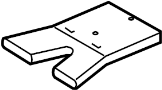 View Duct. Extension. (Left, Rear, Lower) Full-Sized Product Image 1 of 7