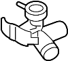 View Engine Coolant Filler Neck. FILLER NECK ASSEMBLY - RADIATOR.  Full-Sized Product Image 1 of 5