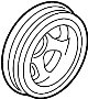 View PULLEY. DAMPER. Crankshaft. Engine.  Full-Sized Product Image 1 of 10