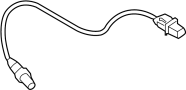View Oxygen Sensor (Rear, Upper) Full-Sized Product Image 1 of 5