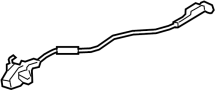 View LATCH ASSY-REAR SEAT,RH. LATCH ASSY-RR SEAT R. LATCH ASSY-RR SEAT RH Full-Sized Product Image