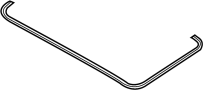 View Sunroof. Glass. Seal. WEATHERSTRIP.  Full-Sized Product Image 1 of 5