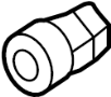 View Nut. Tail. Molding. Light.  Full-Sized Product Image