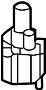 Image of Ambient Air Temperature Sensor image for your 2022 Hyundai Santa Fe  Plug-In Hybrid Limited Sport Utility 