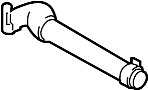 View Hose. Engine. Coolant. Vent. (Right) Full-Sized Product Image 1 of 8