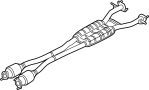 286003T600 Catalytic Converter (Front)