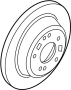 View Disc Brake Rotor (Rear) Full-Sized Product Image 1 of 4