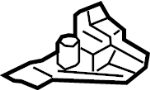 Floor Pan Crossmember Bracket (Front, Rear)