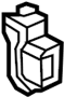 View SERVICE PLUG ASSY-MA. SERVICE PLUG ASSY-MALE Full-Sized Product Image 1 of 3
