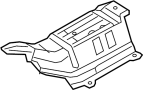 View Shield. Heat. Pan. Protector. Exhaust. (Front) Full-Sized Product Image 1 of 5