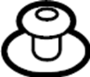 Image of Rivet. Liner. A clip which helps. image for your 2023 Hyundai Ioniq 6   