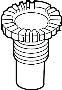 54634D2000 Suspension Shock Absorber Bellows (Front, Upper)