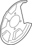 Image of Brake Dust Shield (Right, Rear) image for your Kia