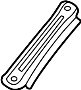 Image of Suspension Subframe Crossmember Brace (Front, Rear) image for your 2024 Genesis GV60   