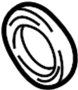 Image of Engine Crankshaft Seal (Front) image for your 1992 Nissan Maxima   