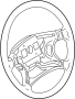 View Wheel Steering with O Pad.  Full-Sized Product Image 1 of 1