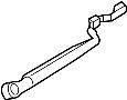 Image of Back Glass Wiper Arm (Rear) image for your 2009 Nissan Versa HATCHBACK SL  
