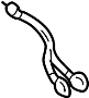 View 87019-2Y500 Full-Sized Product Image for your 2001 Nissan Maxima SEDAN SES 3.0L V6 AT 