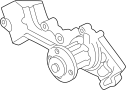 Image of Engine Water Pump. Main Engine Water Pump. image for your 2009 INFINITI Q40   