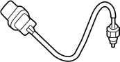 View Exhaust Gas Recirculation (EGR) Valve Temperature Sensor Full-Sized Product Image