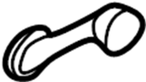 View Window Crank Handle Full-Sized Product Image