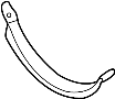 View 21477-41L00 Full-Sized Product Image for your 2012 Nissan NV (High Roof / Standard Roof)   