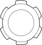 View Wheel Cap Full-Sized Product Image 1 of 2