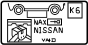 Image of Caution Label image for your 2016 Nissan Juke LUXURY 1.6L CVT 4WD 