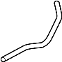 Image of Engine Coolant Hose image for your 2008 INFINITI QX50   