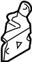 Image of BISAGRA PUERTA DELANTERA SUP DCH   . Door Hinge. image for your 2022 Nissan Altima   