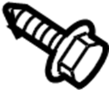 Image of Door Interior Trim Panel Screw image for your Nissan