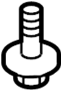 View Fuel Tank Strap Bolt Full-Sized Product Image