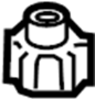 Image of BUJE AMORTIGUADOR TRA image for your 2008 Nissan Maxima   