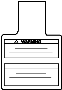 View Label Caution, Air Bag Instrument.  Full-Sized Product Image