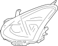 Image of Headlight (Right) image for your 2001 Nissan Maxima SEDAN SE  