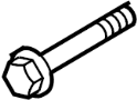 Image of Steering Knuckle Bolt. Steering Knuckle Bolt. image for your Nissan