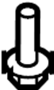 View Sunroof Frame Bolt Full-Sized Product Image