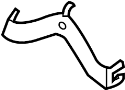 Image of ABS Wheel Speed Sensor Bracket image for your 2025 Nissan Frontier   