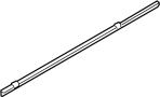 Image of Refill (RR) Wiper. Refill Wiper Blade. (Rear) image for your 2020 Nissan Rogue SV PREMIUM 2ROW 2.5L CVT 2WD 