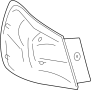 View Tail Light (Left, Rear) Full-Sized Product Image