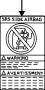 Image of Label Caution, Air Bag. image for your 2007 INFINITI M35  SEDAN LUXURY 