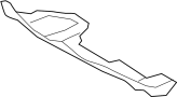 Image of Radiator Support Splash Shield (Front) image for your 2011 Nissan Murano WAGON LE 3.5L V6 CVT 2WD 