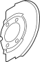 View Brake Dust Shield Full-Sized Product Image