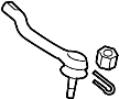 View Steering Tie Rod End (Left) Full-Sized Product Image