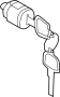 Image of Glove Box Lock Kit image for your INFINITI M56  