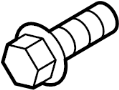 View Bolt Hex, with Spare.  Full-Sized Product Image