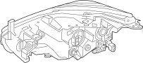 Image of Headlight (Left) image for your Nissan