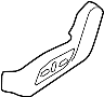 View Finisher Cushion, Seat Outer.  (Left, Front) Full-Sized Product Image