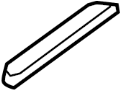 Image of Door Sill Plate (Left, Rear) image for your 2020 Nissan Murano   